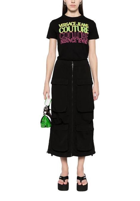 Versace Jeans CoutureT-shirt con stampa VERSACE JEANS COUTURE | T-shirt | 76HAHC01 CJ01C899